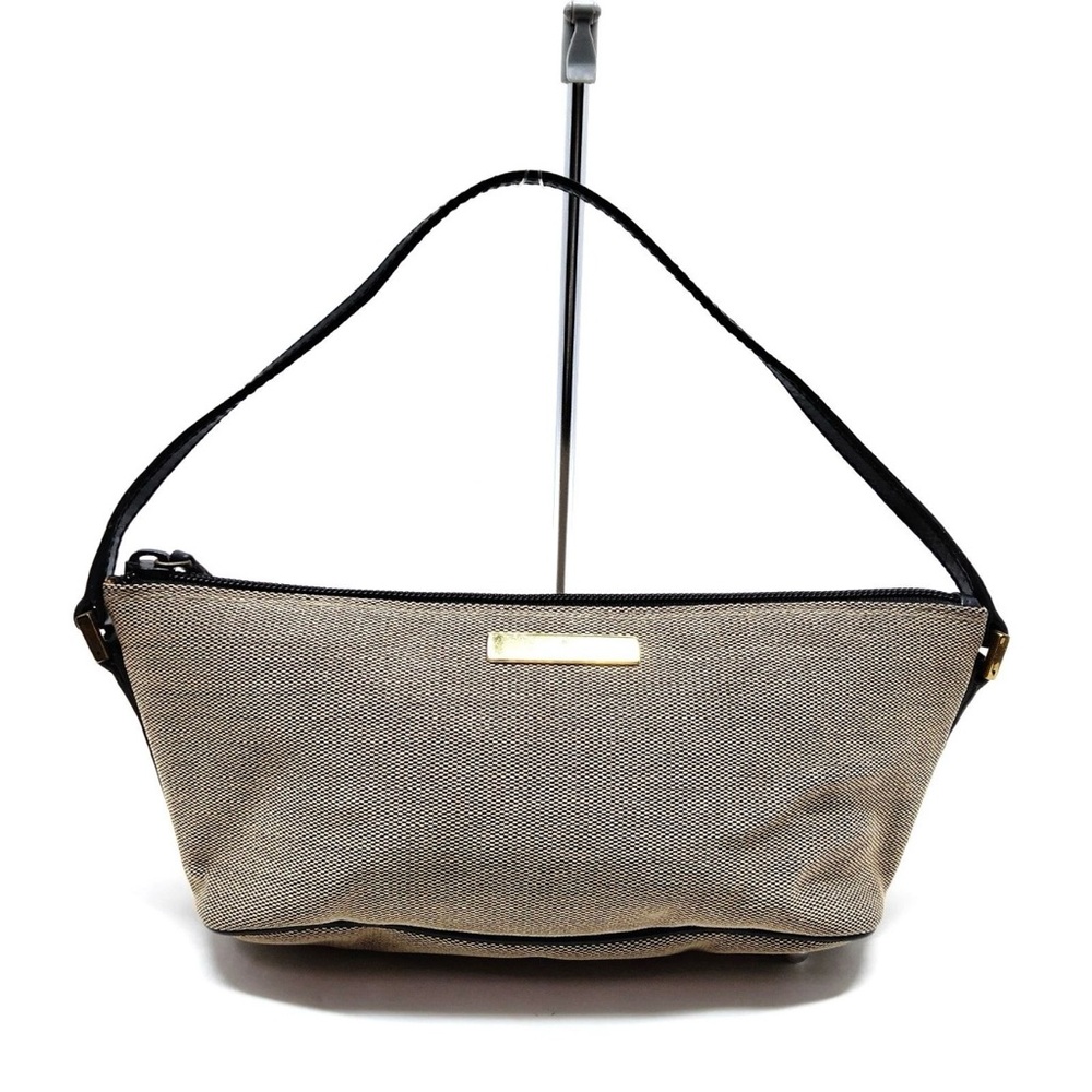 Gucci Jackie Hand Bag Black Canvas